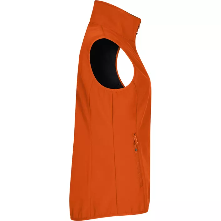 Clique Classic women's softshell vest, Blood orange, large image number 2