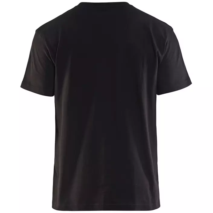 Blåkläder Unite T-shirt, Black/Red, large image number 2