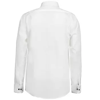 Seven Seas Poplin Tuxedo modern fit habitskjorte, Hvit
