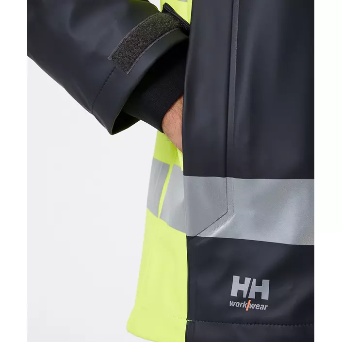 Helly Hansen Alna 2.0 regnjacka, Varsel Gul/Ebony, large image number 7