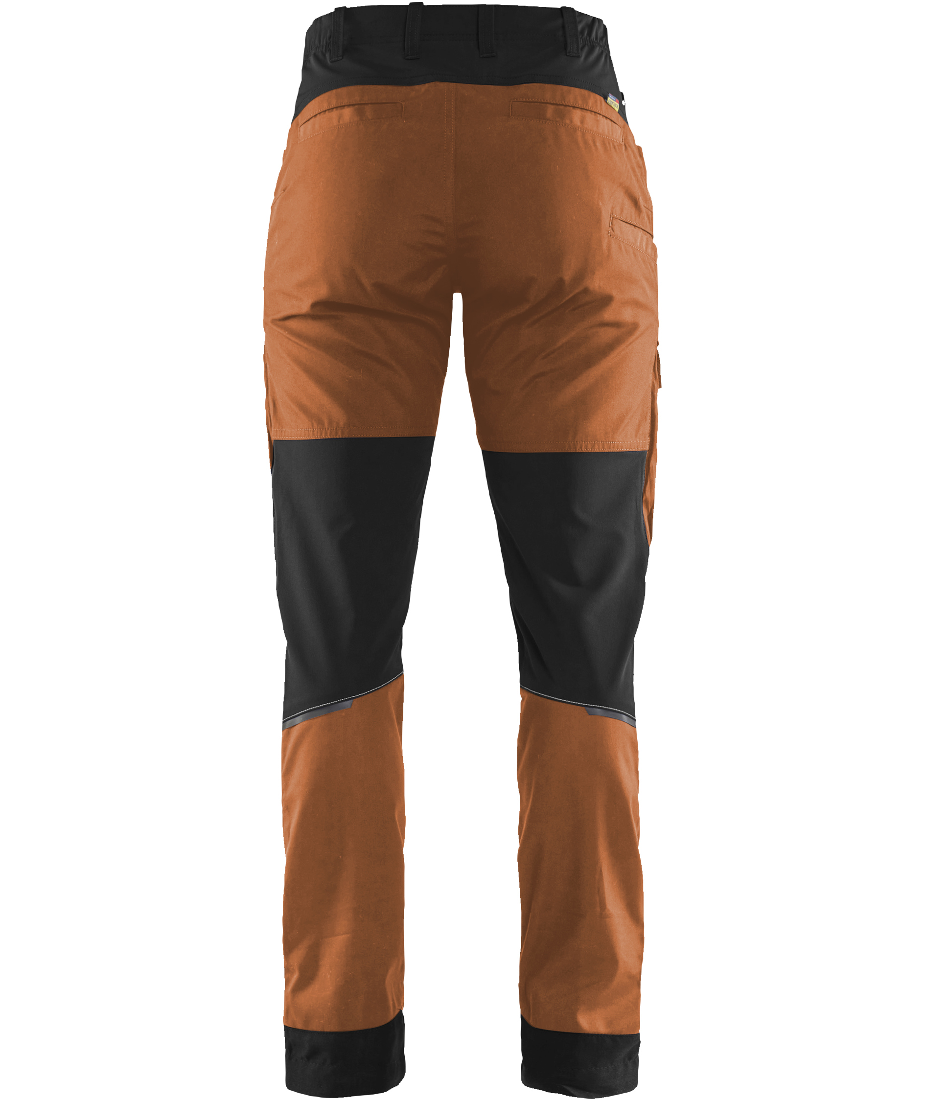 Bl&aring;kl&auml;der women's work trousers, Rust/black, large image number 2