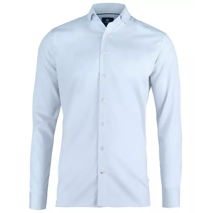 Nimbus Portland Slim fit skjorta, Ljus Blå, large image number 0