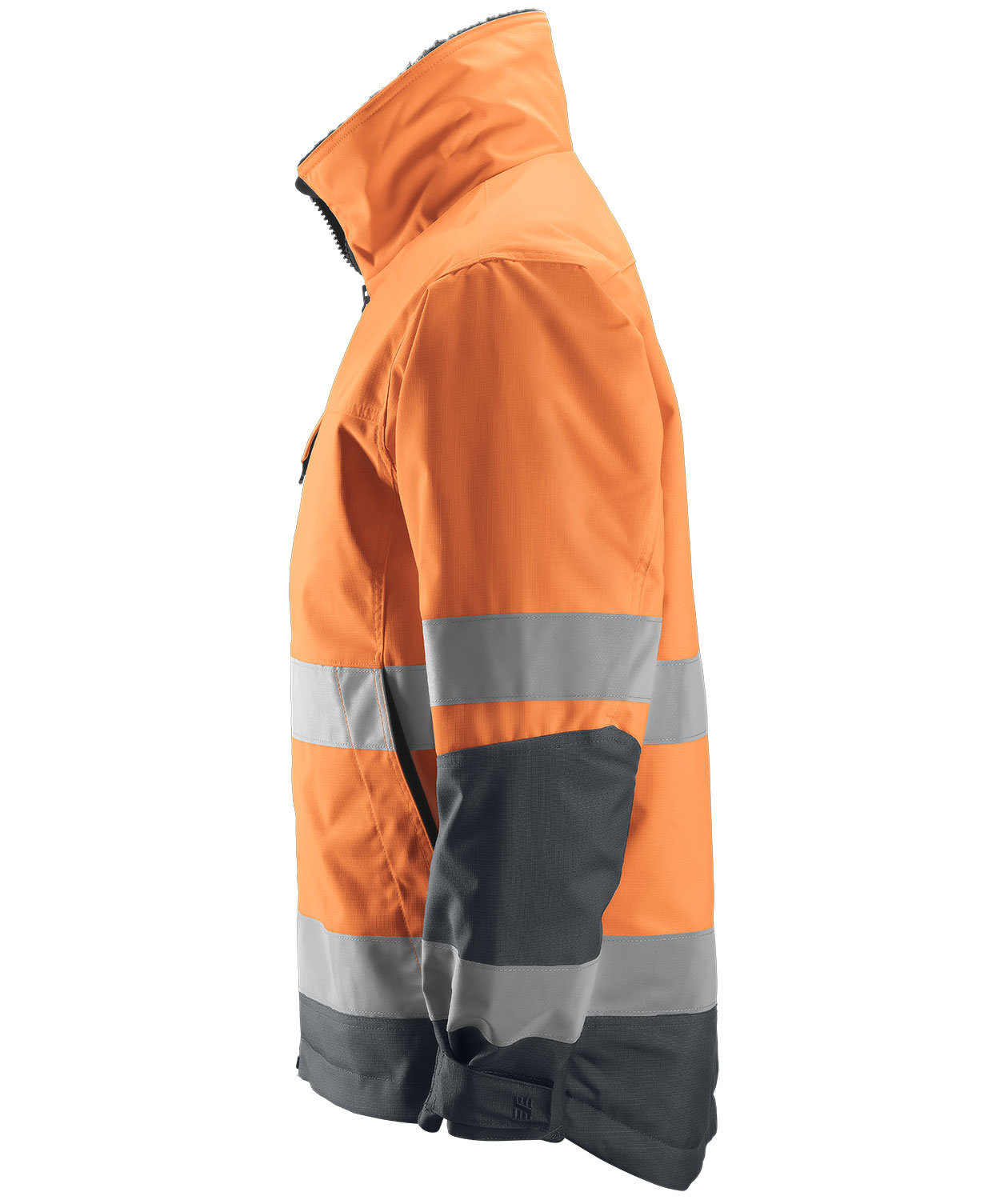 Snickers Core winter jacket 1138, Hi-Vis Orange/Steel Grey, large image number 1