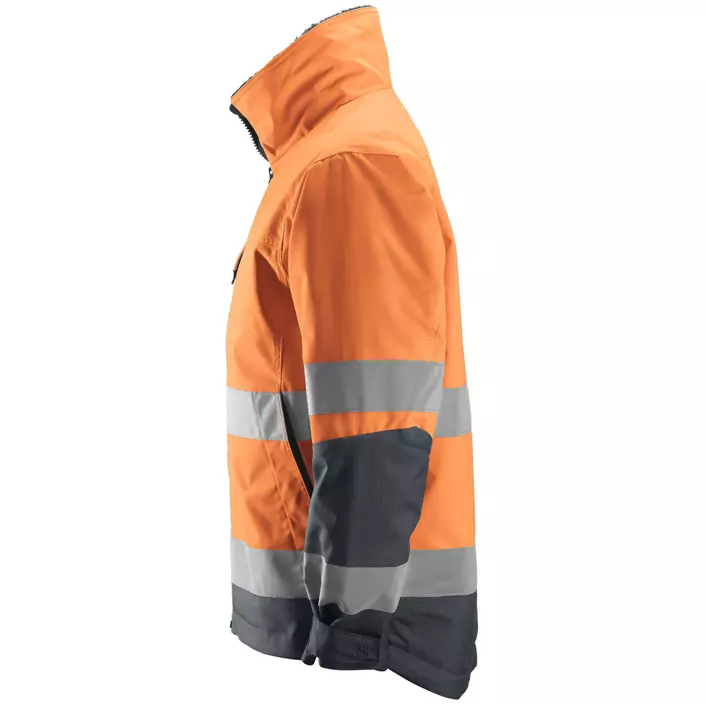 Snickers Core winter jacket 1138, Hi-Vis Orange/Steel Grey, large image number 1