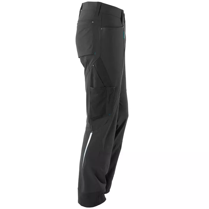 Mascot Advanced service trousers full stretch, Black, large image number 3