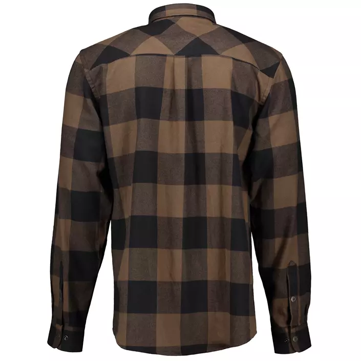 Westborn flannel shirt, Cocoa Brown/Black, large image number 1