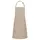 Karlowsky Basic bib apron with pockets, Sand, Sand, swatch