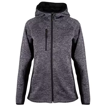 NYXX Essential  fleece hoodie/huvtröja dam, Koks Melerad
