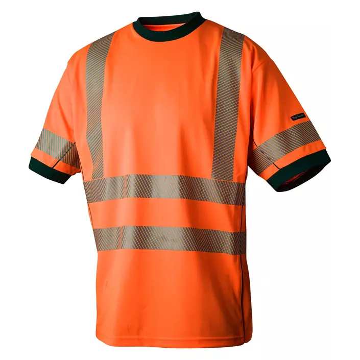 Top Swede T-shirt 1424, Varsel Orange, large image number 0