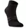 L.Brador 2-pack short socks, Black/White, Black/White, swatch