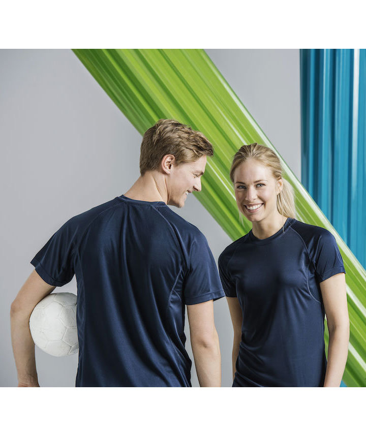 Clique Active T-Shirt, Dunkle Marine, large image number 1