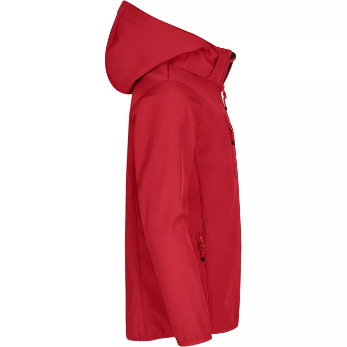Clique Classic softshell jacket for kids, Red, large image number 3