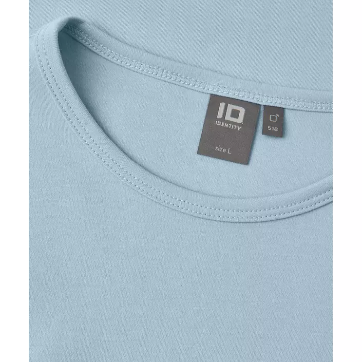 ID Interlock langærmet T-shirt, Light blue, large image number 3