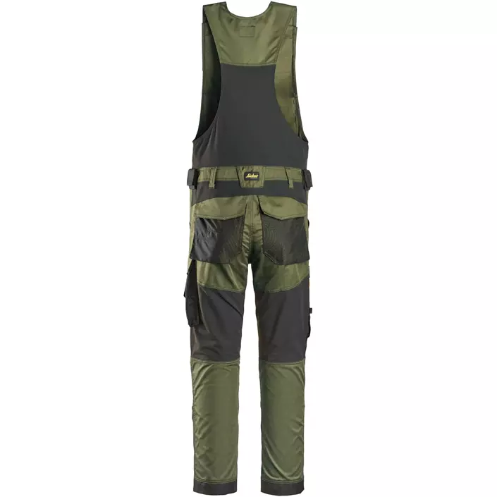 Snickers AllroundWork helbukser 6023, Khaki Green/Black, large image number 1