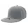 Atlantis Snap Back flat cap, Grey, Grey, swatch