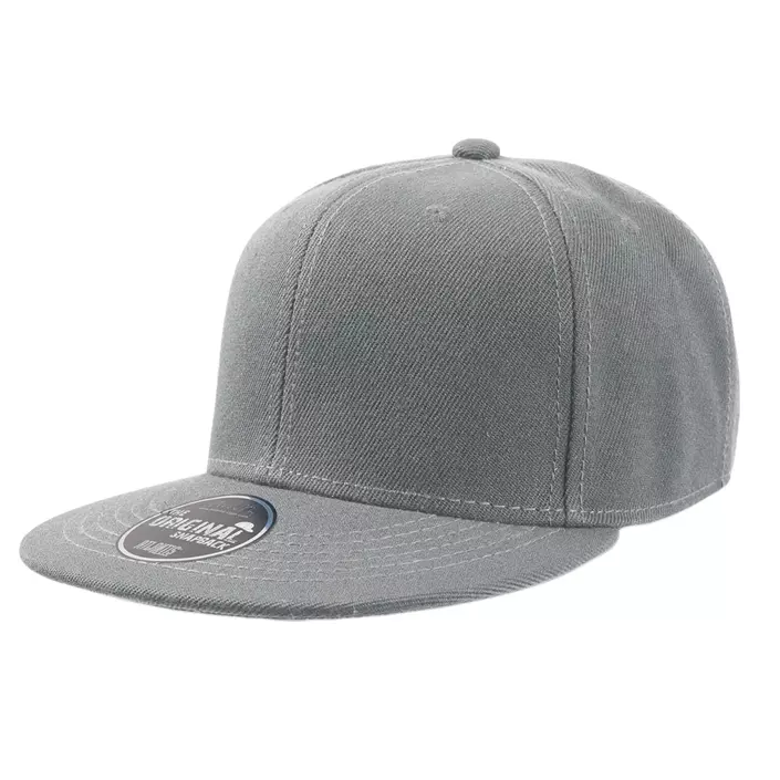 Atlantis Snap Back flat cap, Grey, Grey, large image number 0