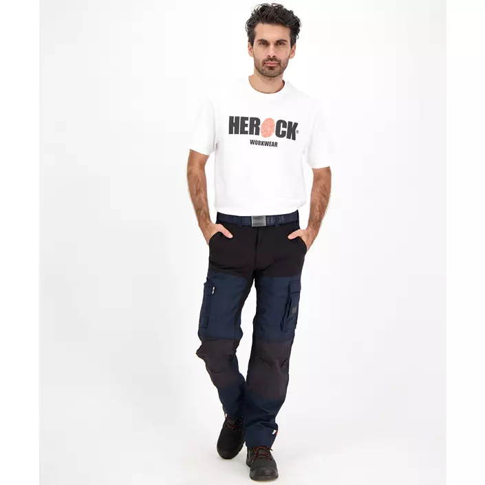 HEROCK Hector arbetsbyxa, Navy/black, large image number 1