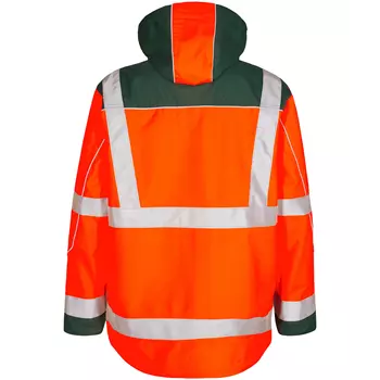 Engel Safety Shell Jacke, Hi-Vis Orange/Grün