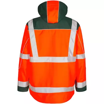 Engel Safety skaljakke, Hi-vis Orange/Grøn