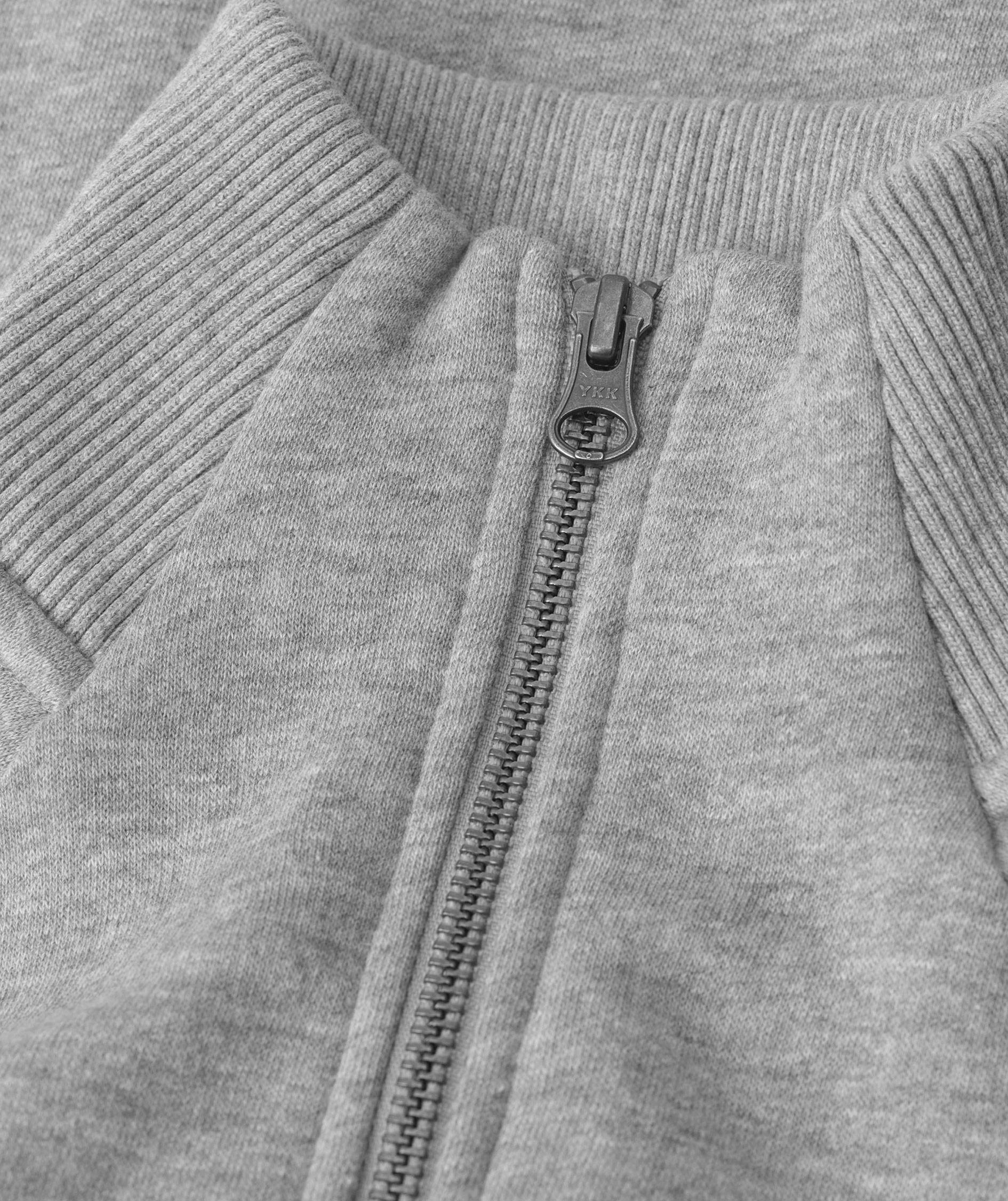 ID dame cardigan med lynl&aring;s, Gr&aring;&nbsp;Melange, large image number 4