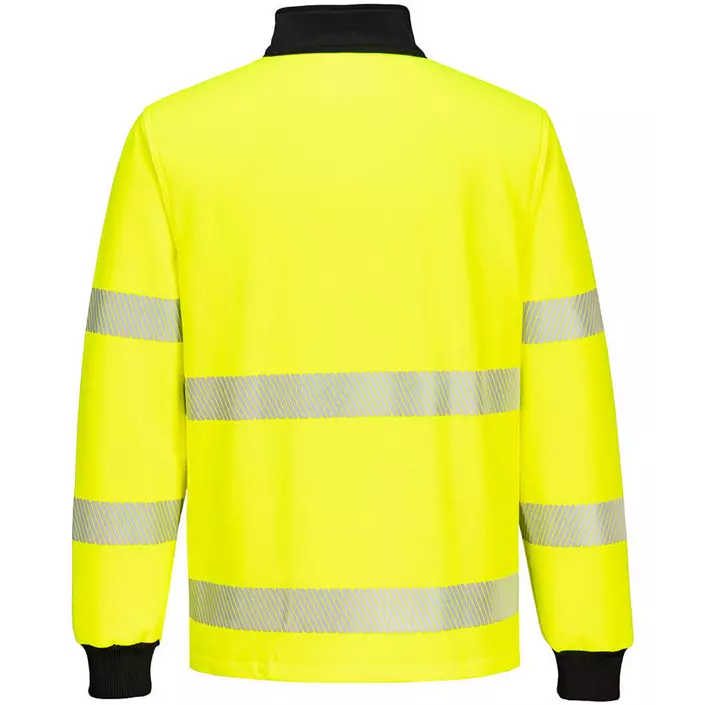 Portwest PW3 sweatshirt, Hi-vis Yellow/Black, large image number 1