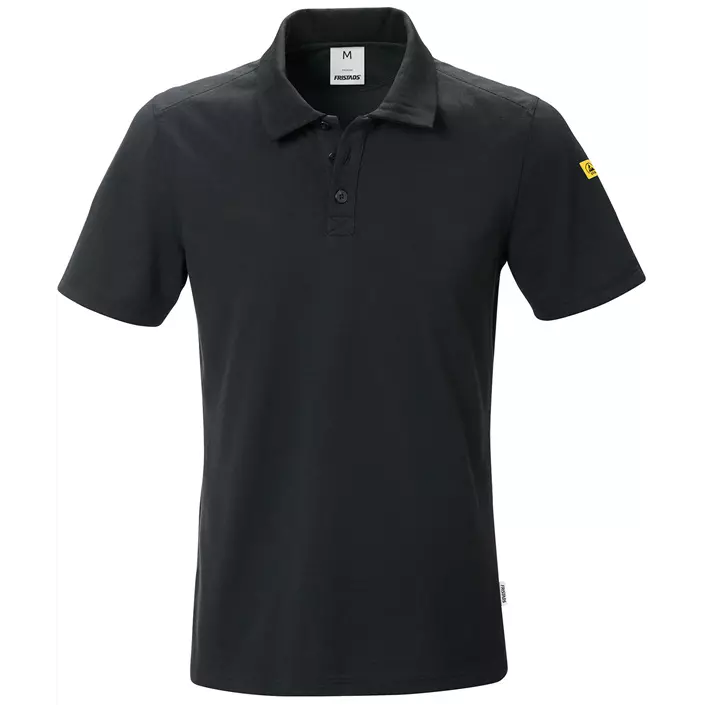 Fristads ESD polo T-shirt 7080, Sort, large image number 0