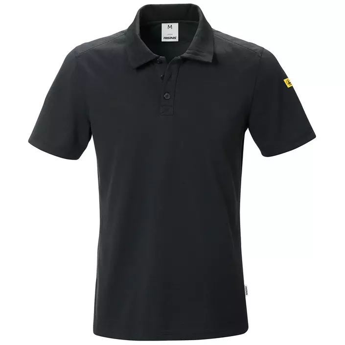 Fristads ESD polo T-shirt 7080, Sort, large image number 0