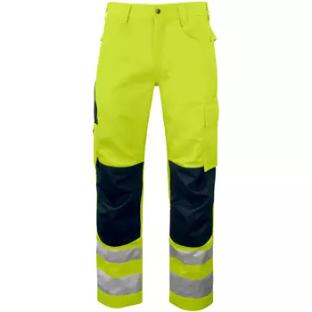 ProJob work trousers 6532, Hi-vis Yellow/Black