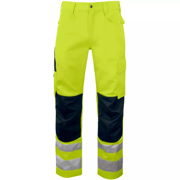 ProJob work trousers 6532, Hi-vis Yellow/Black, large image number 0