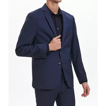 Sunwill Super 130 Modern fit wool blazer, Dark Blue