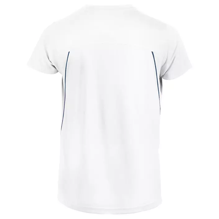 Clique Ice Sport-T  T-skjorte, Hvit/marineblå, large image number 1