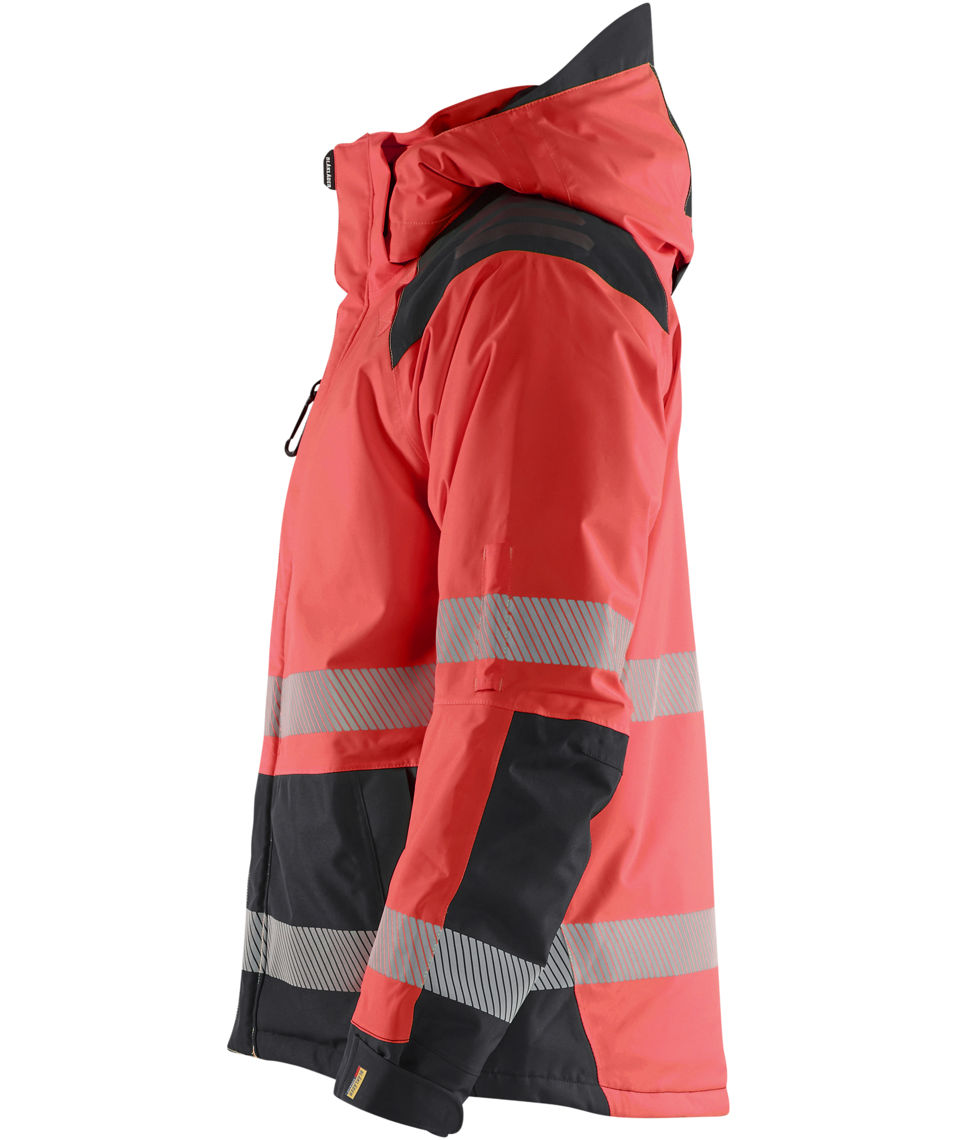 Bl&aring;kl&auml;der Winterjacke, Hi-Vis rot/schwarz, large image number 3