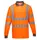 Portwest long-sleeved polo T-shirt, Hi-vis Orange, Hi-vis Orange, swatch