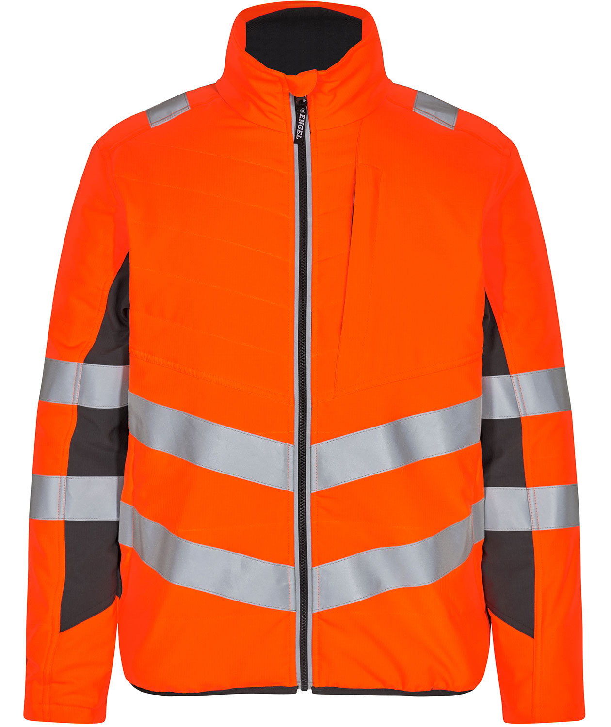 Hi-vis orange/Grau