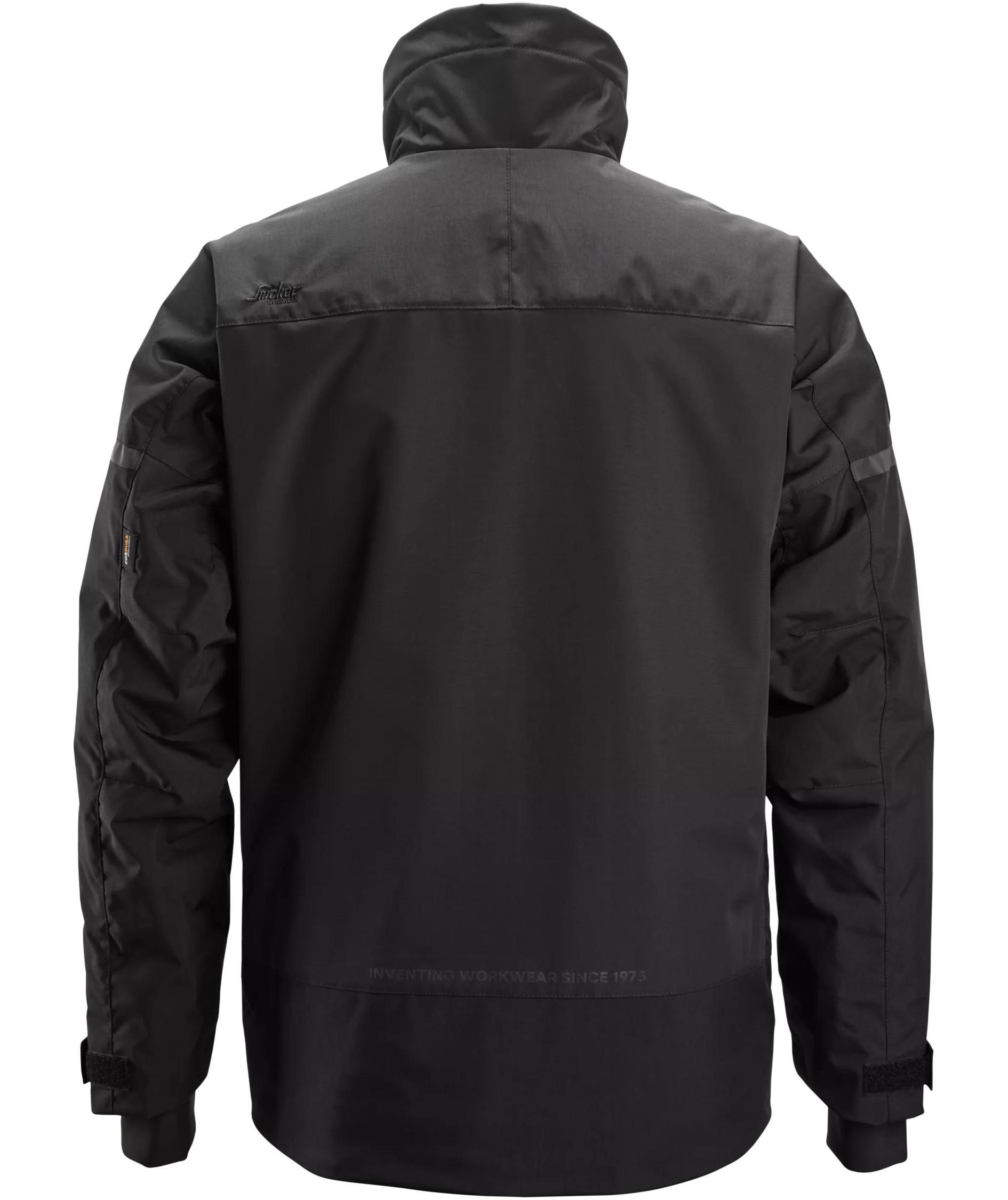 Snickers AllroundWork winter jacket 1106, Black/Black, large image number 2