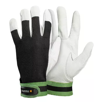 Tegera 513 work gloves, White/Black/Green