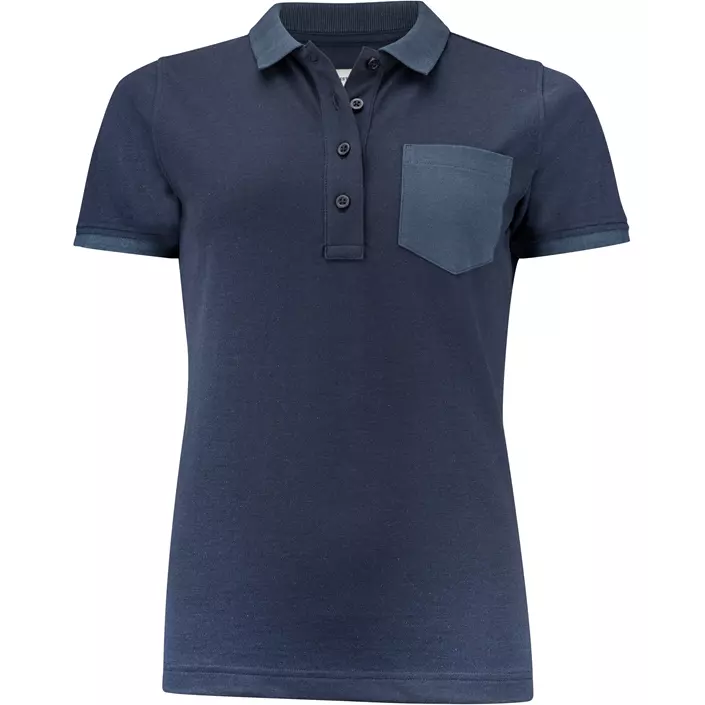J. Harvest Sportswear Pinedale dame polo T-skjorte, Navy, large image number 0