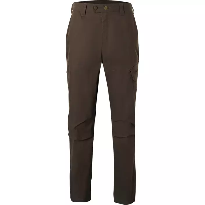 Pinewood Finnveden Outdoor bukser, Dark brown, large image number 0
