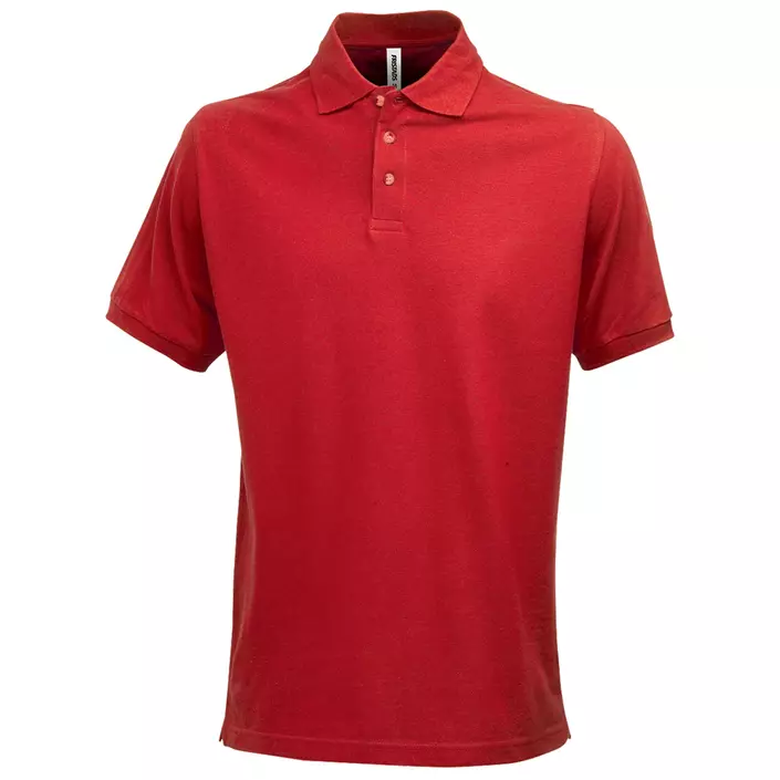 Fristads Acode Heavy Polo T-skjorte, Rød, large image number 0