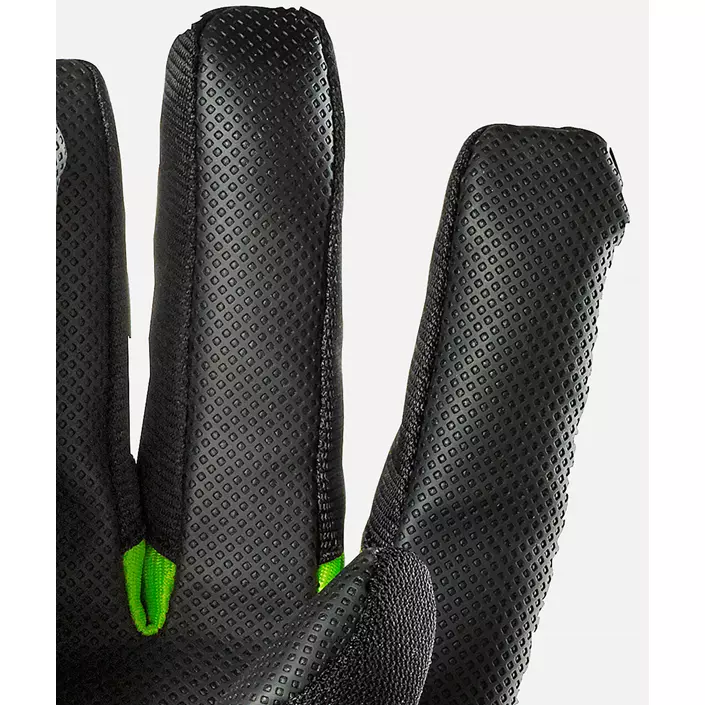 Tegera 517 winter work gloves, Black/Green, large image number 1