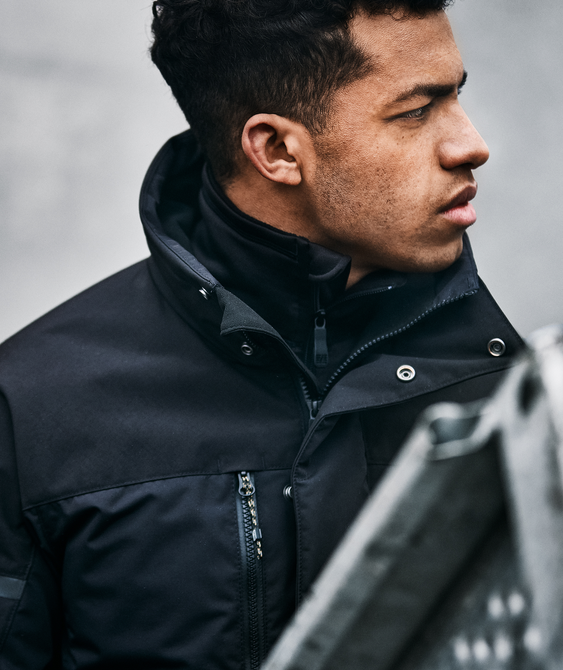 Snickers AllroundWork winter jacket 1106, Black/Black, large image number 5