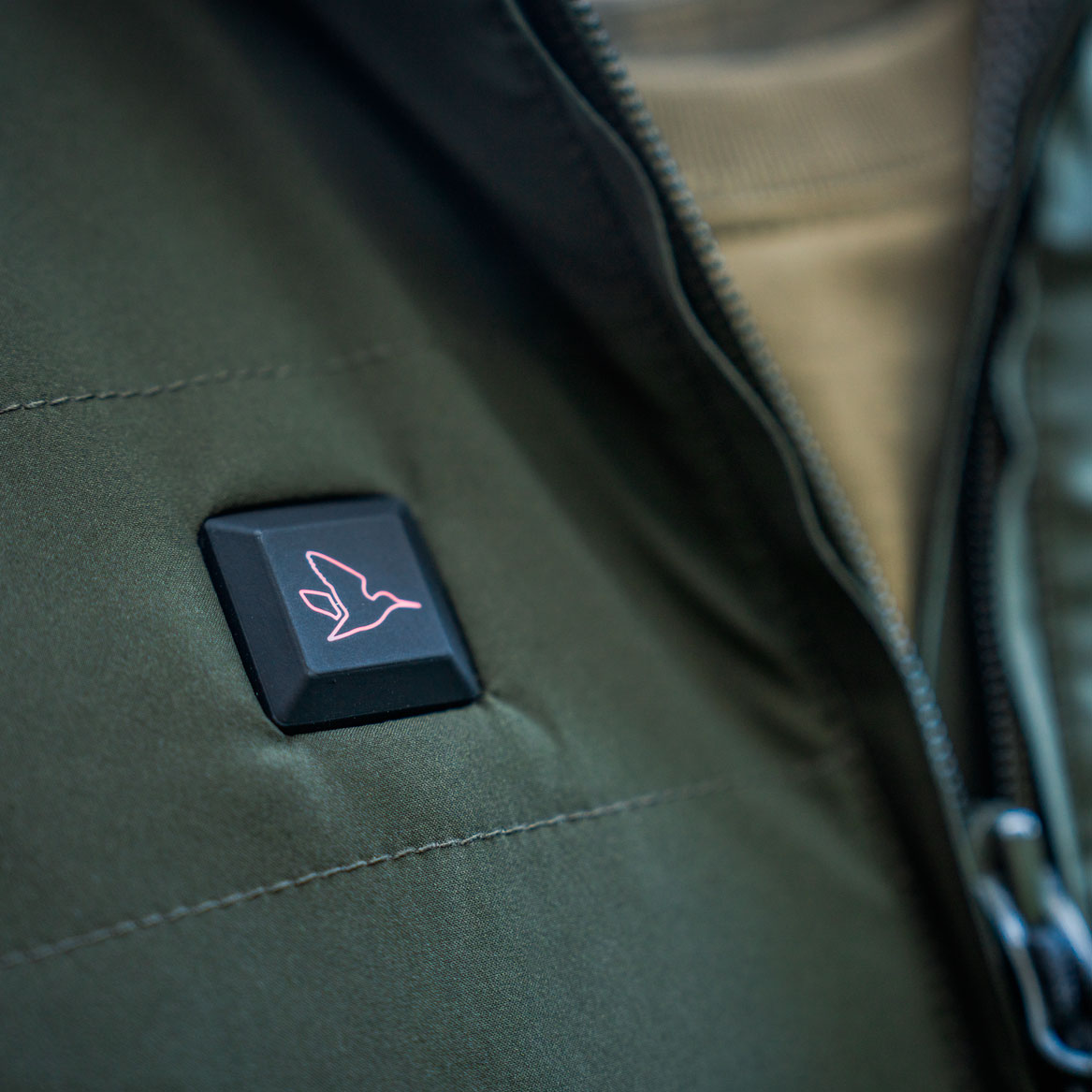 Seeland Celsius Aia Heat vatteret damejakke, Pine green, large image number 11