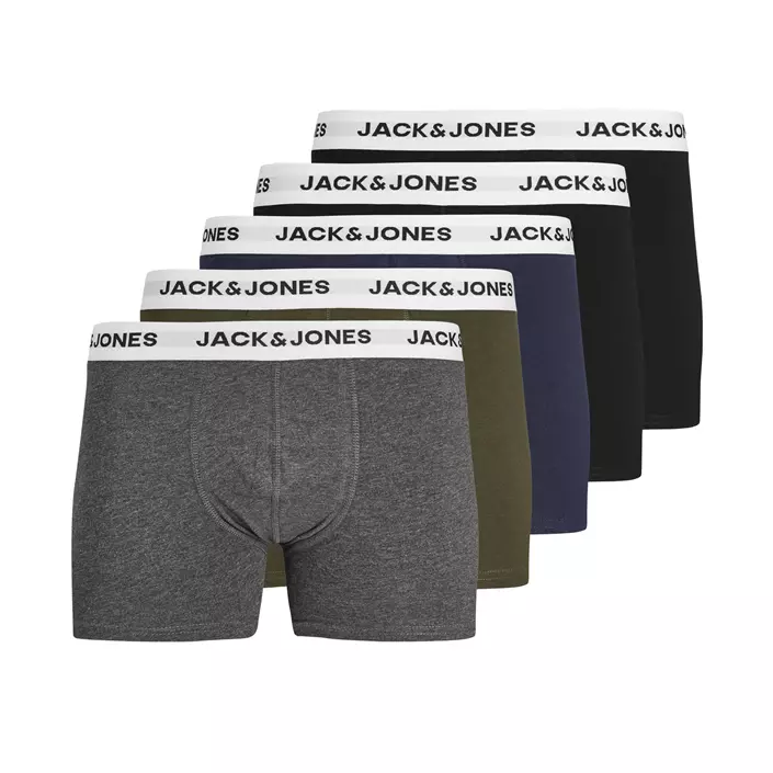 Jack & Jones JACBASIC 5er-Pack Boxershorts, Forest Night, large image number 0