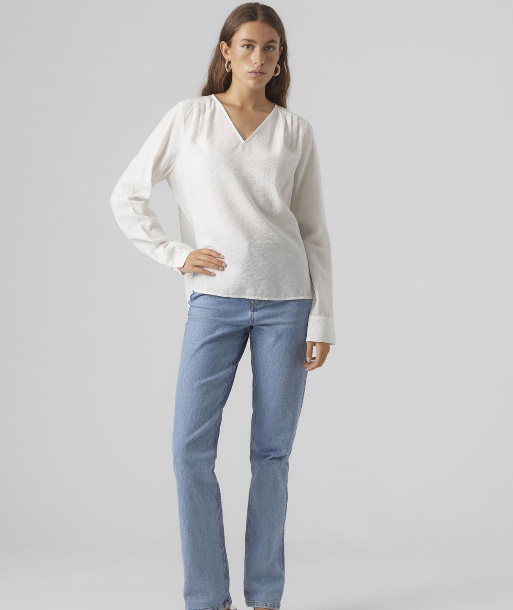 Vero Moda VMLENA women's blouse, Snow White