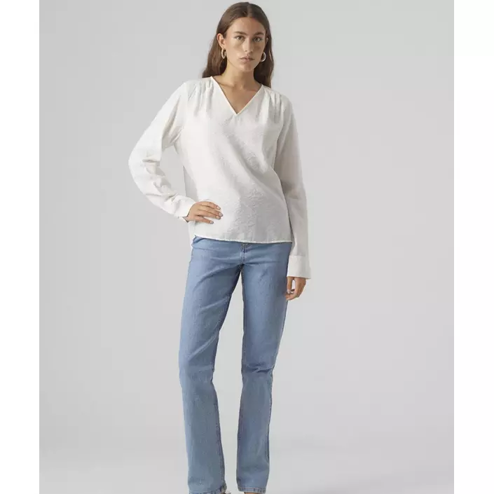 Vero Moda VMLENA blus dam, Snow White, large image number 1