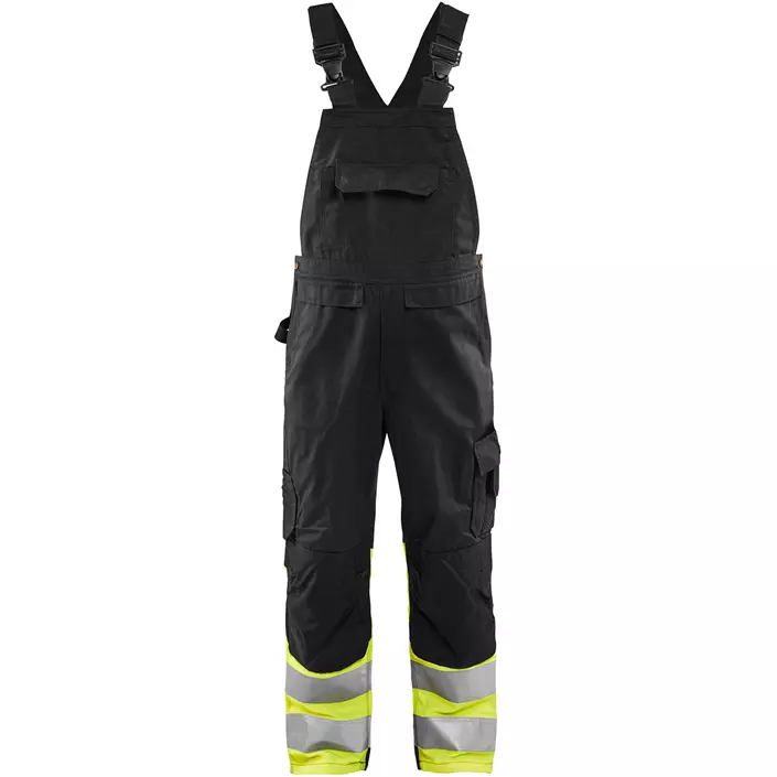 Blåkläder arbeidselebukse, Svart/Hi-Vis Gul, large image number 0