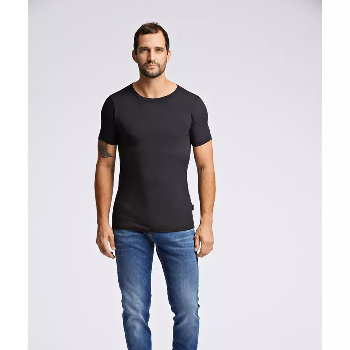 Lindbergh Basic 2-pack T-shirt, Black, large image number 1