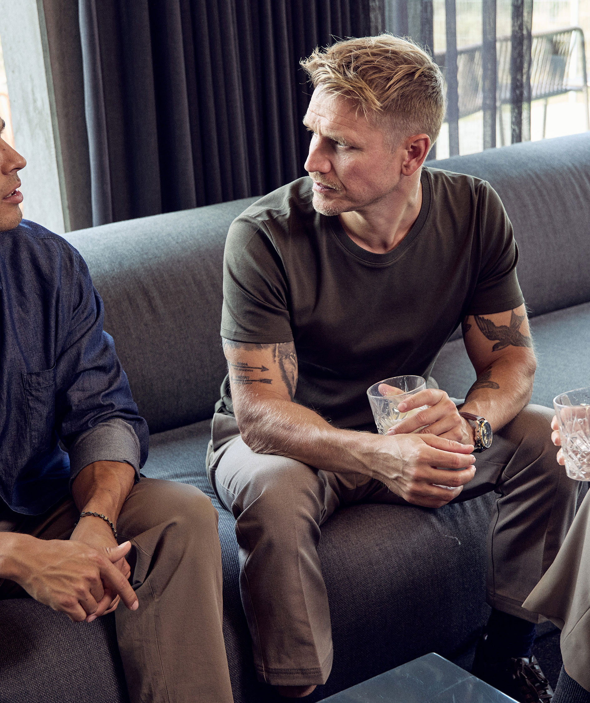 Seven Seas T-shirt med rund hals