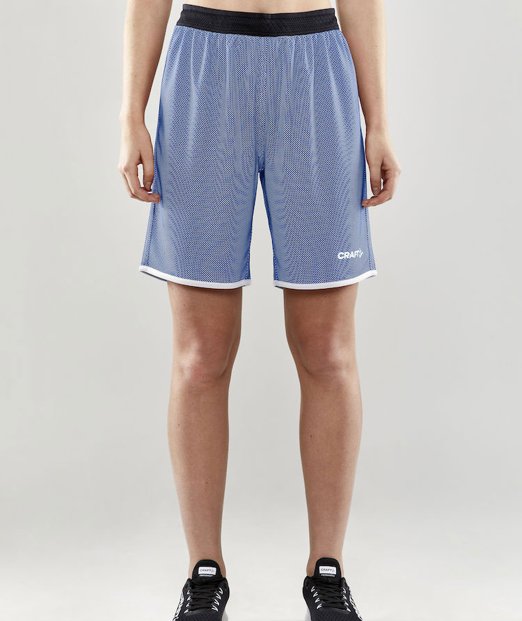Craft Progress reversible women's shorts, Club cobolt/white, large image number 1