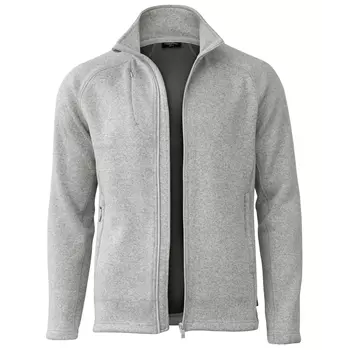 Nimbus Play Montana knitted fleece jacket, Light Grey Melange